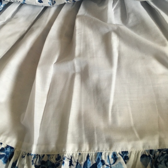 Marmellata Little Girl Floral Blue/White Dress size 5. - Picture 7 of 7